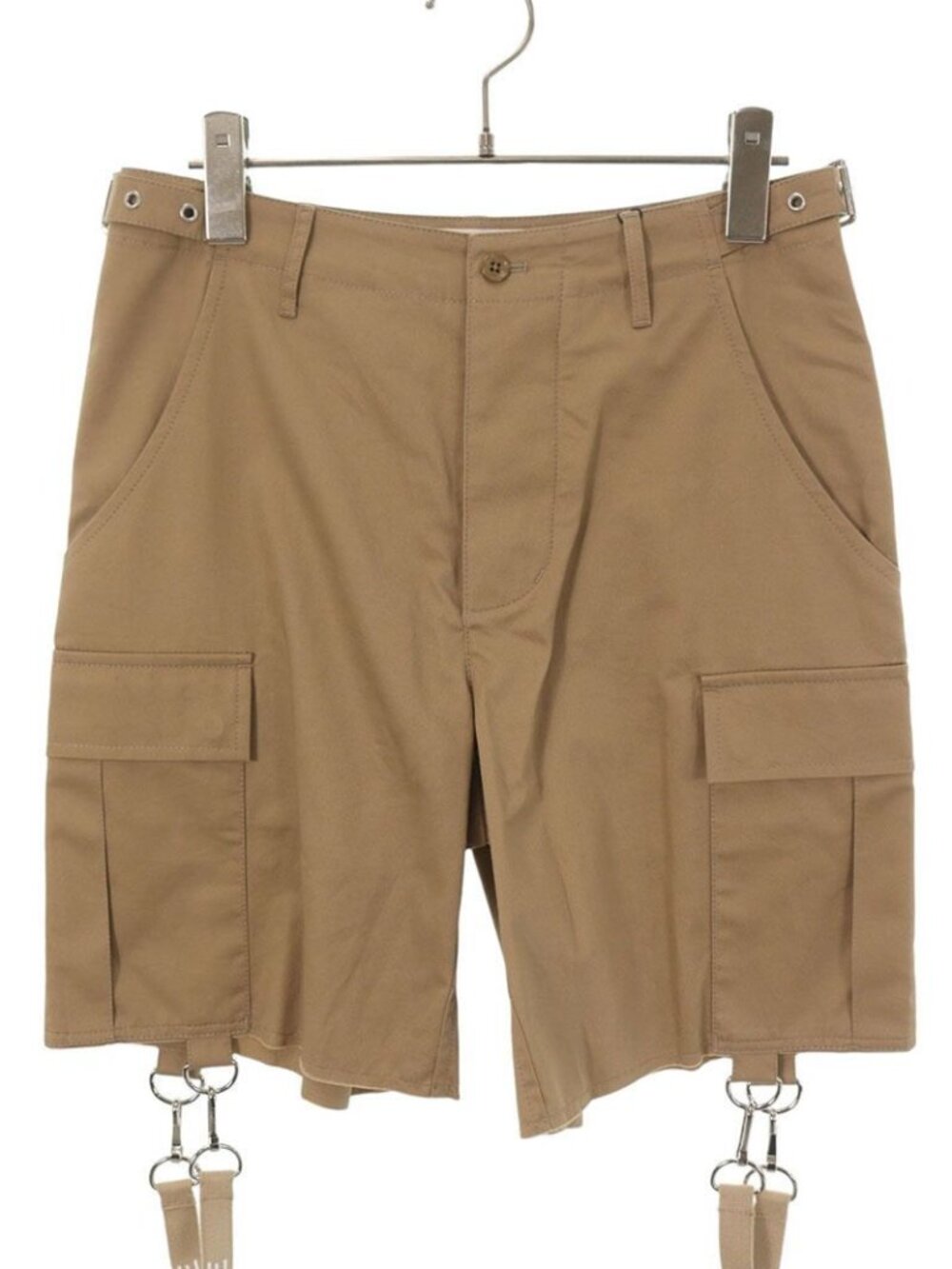 Celine Logo Strap Cargo Shorts 44